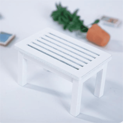 ミニチュア ドールハウス用家具 フィギュア ぬい撮 1:12dollhouse ドール撮影 サイドテーブル 茶卓 微風景