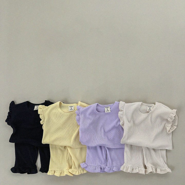 2024★夏新作★韓国風子供服★トップス+ズボン★4色80-130CM