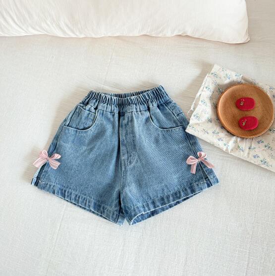 「2024」子供服★ボトムス★ジーンス★ショートパンツ★韓国風子供服★90-140CM