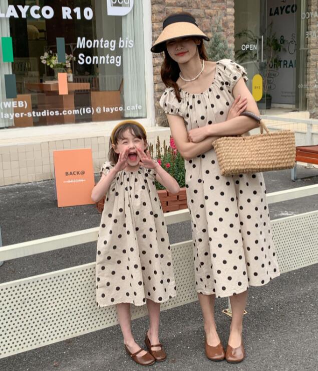 2024新品★子供服&親子服　ワンピース★100-150cm★