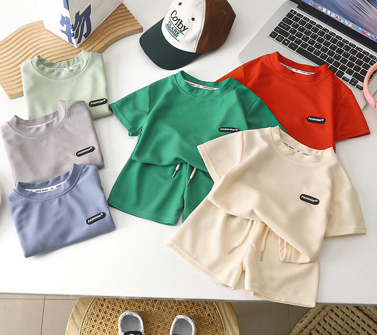 2024夏★子供服　トップス+ズボン　セット★90-150cm★6色