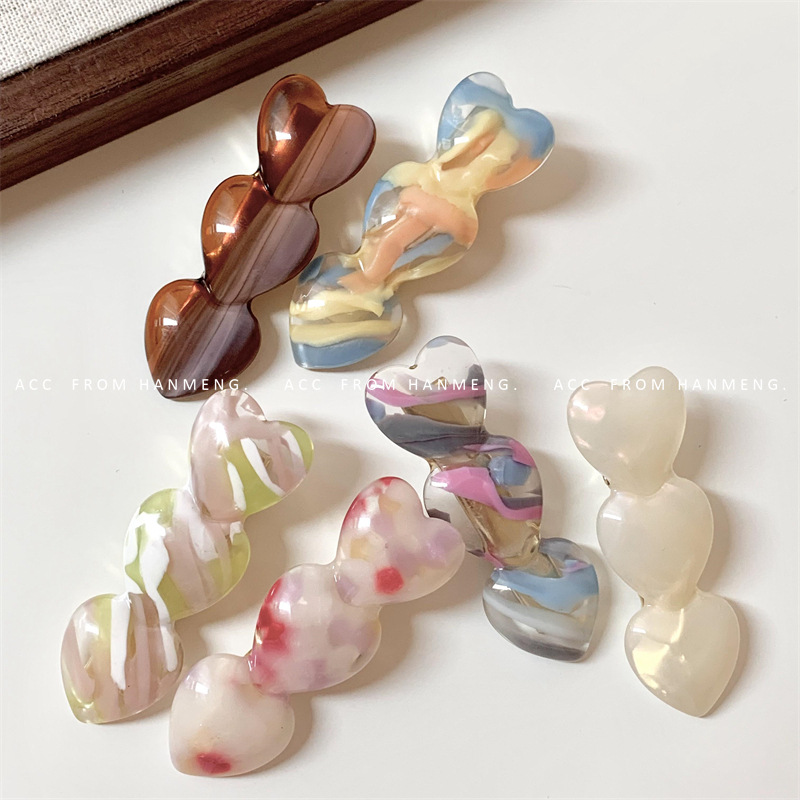 雑貨★髪飾り　ヘアビン★アクセサリー★6色