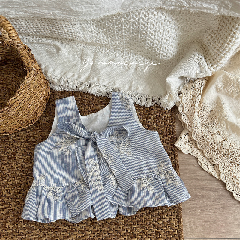 「2024」子供服★トップス★袖なしシャツ★韓国風子供服★80cm〜130cm