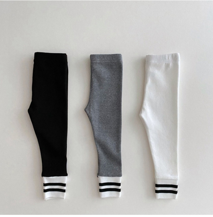 2024秋新入荷★子供服　タイツ　ズボン&裏起毛付きタイツ★66cm〜90cm 3色