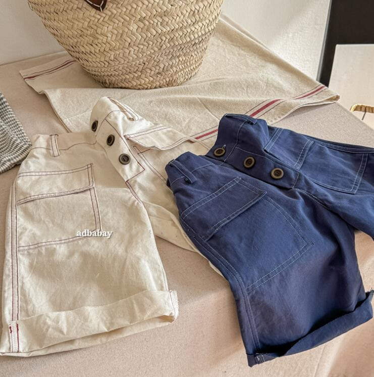 「2024」子供服★ボトムス★ズボン★7分丈★韓国風子供服★2色80cm〜130cm