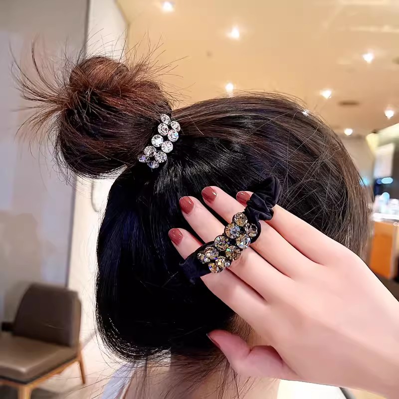 髪飾り★まとめ髪用★ヘアアクセサリー★ヘアゴム★レディース★韓国風