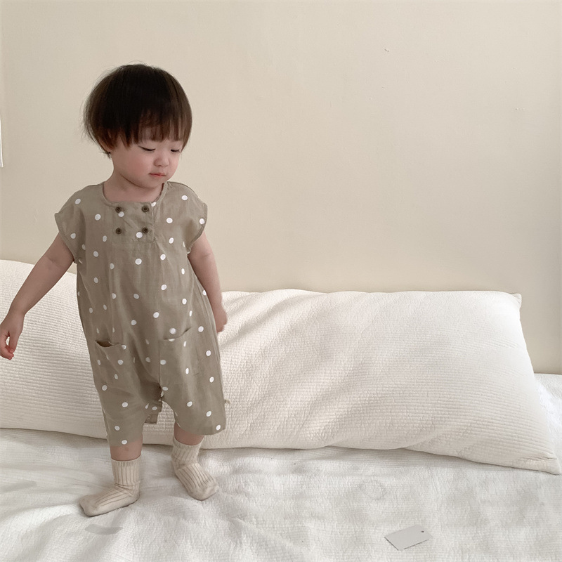 「2024」子供服★ロンパース★連体服★韓国風子供服★ベビー★2色66cm〜100cm