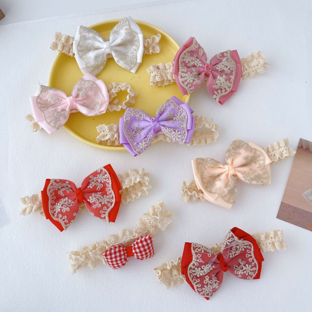 ベビー用★ヘアバンド★髪飾り★子供用★ヘアアクセサリー★可愛い★6色