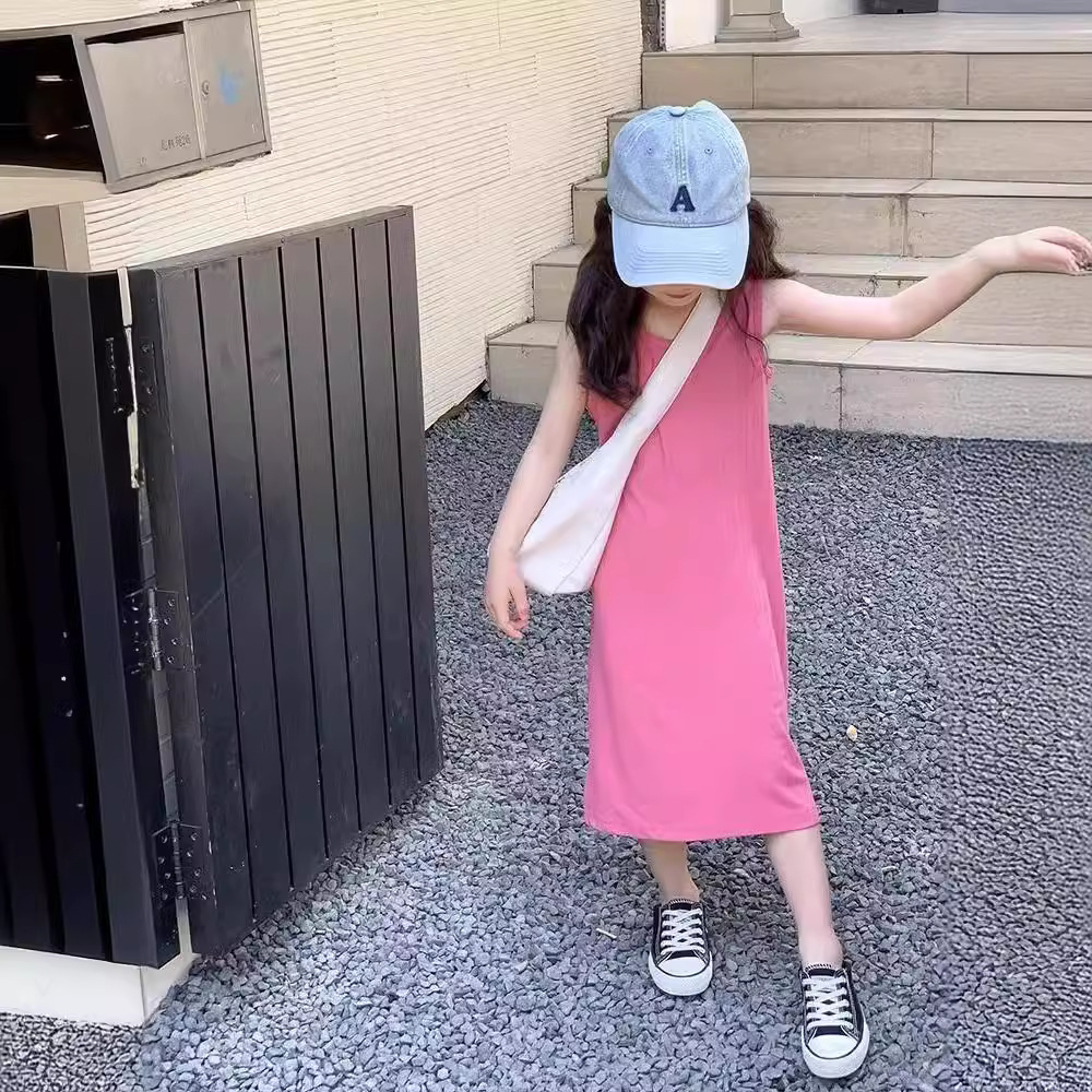 2024夏新品★子供服　ワンピース★90cm〜150cm 3色