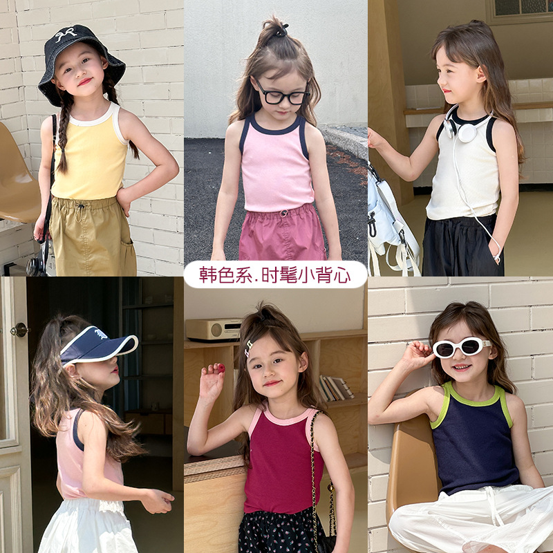 2024★夏新作★韓国風子供服★トップス★90cm〜160cm 5色