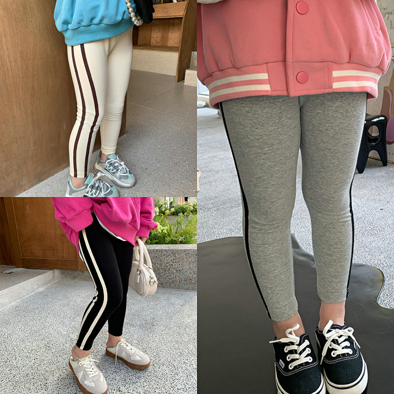 2024秋新入荷★子供服　ズボン 　タイツ★タグ7〜15 3色