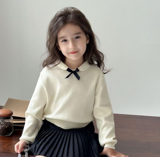 「2024」子供服★トップス★ニット★セーター★韓国風子供服★90cm〜140cm