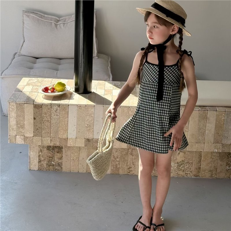 2024★夏新作★韓国風子供服★ワンピース★90cm〜160cm 2色