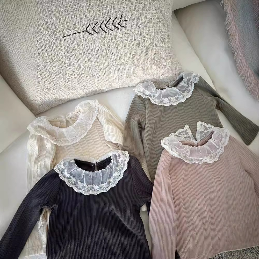 2024秋新作★子供服　トップス★90cm〜150cm 4色