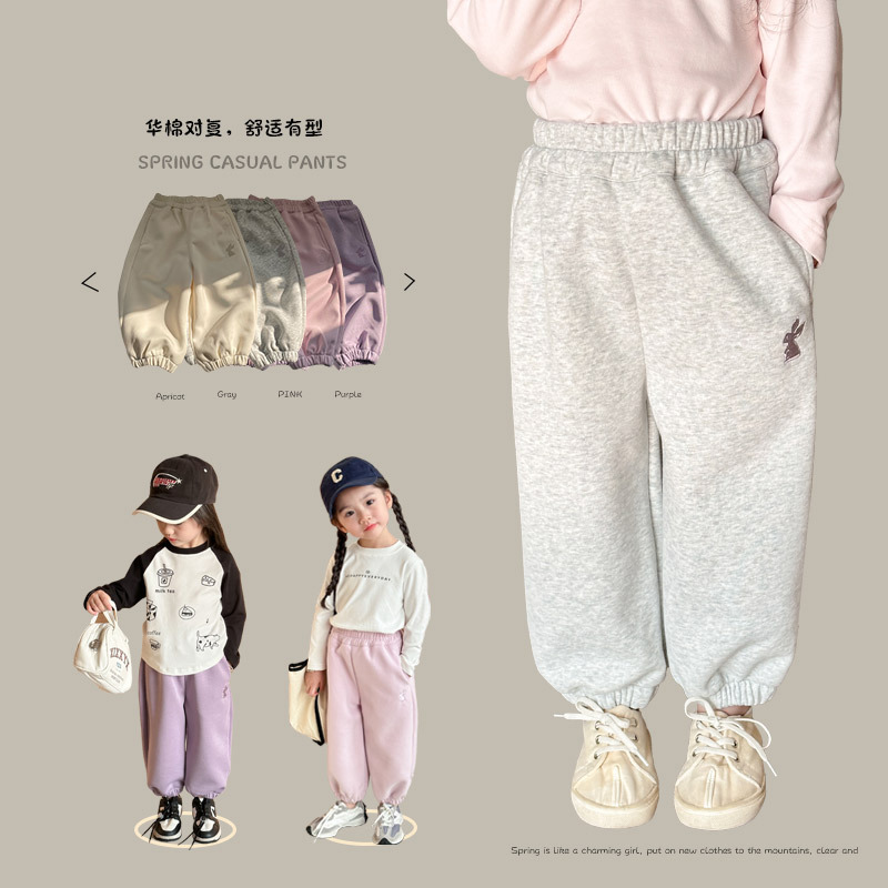 2024秋新作★子供服　ズボン★90cm〜150cm 4色