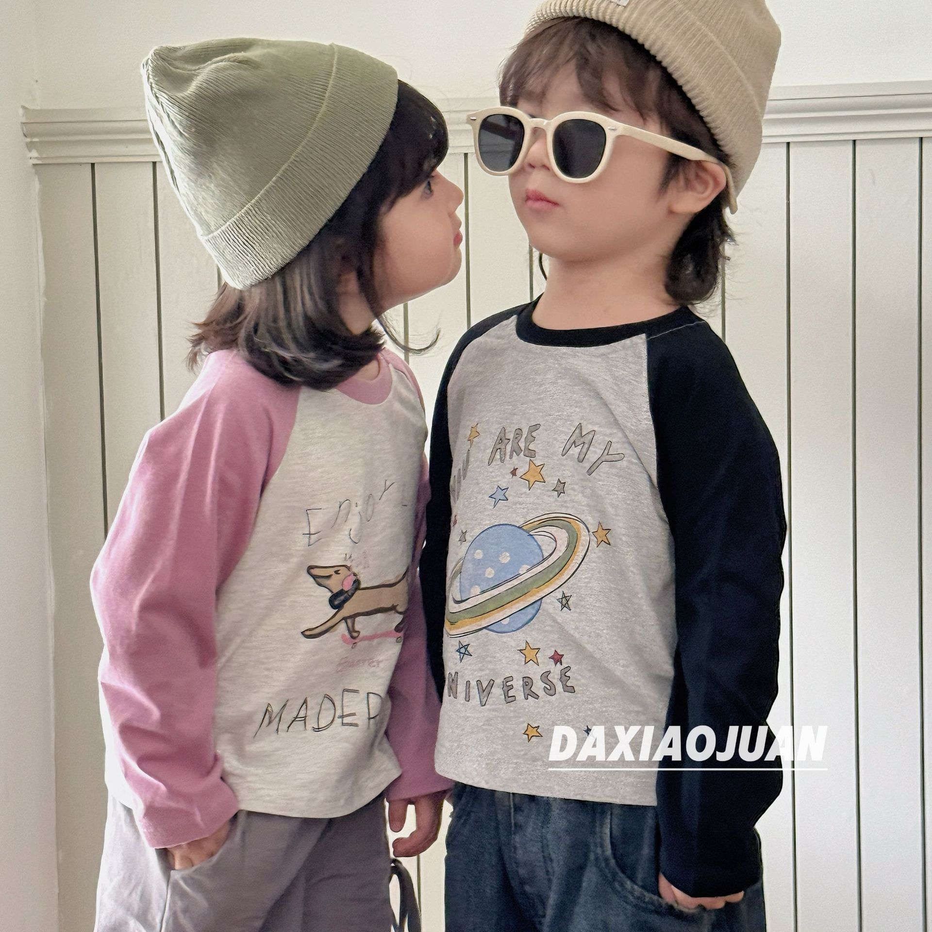 「2024」子供服★トップス★Tシャツ★韓国風子供服★6色90cm〜150cm