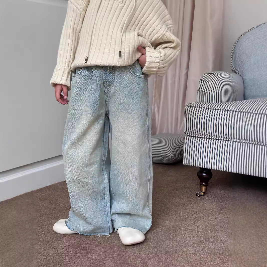 2024秋新入荷MX★子供服　デニムズボン★90cm〜140cm