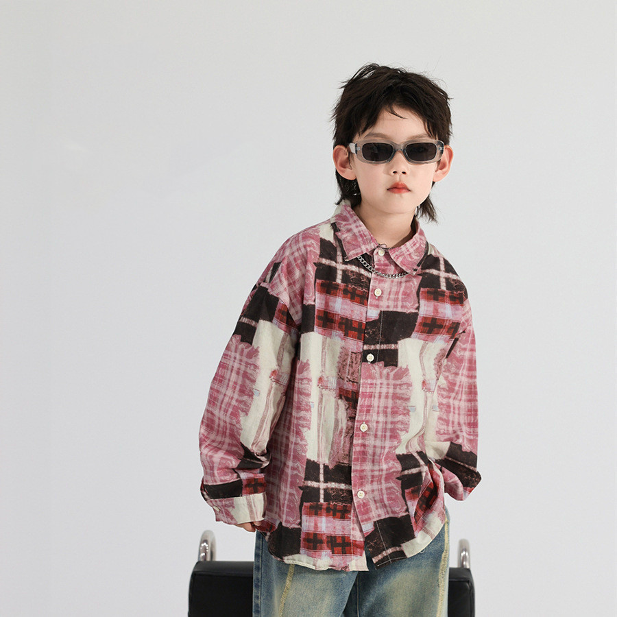 「2024」子供服★トップス★ワイシャツ★韓国風子供服★90cm〜140cm