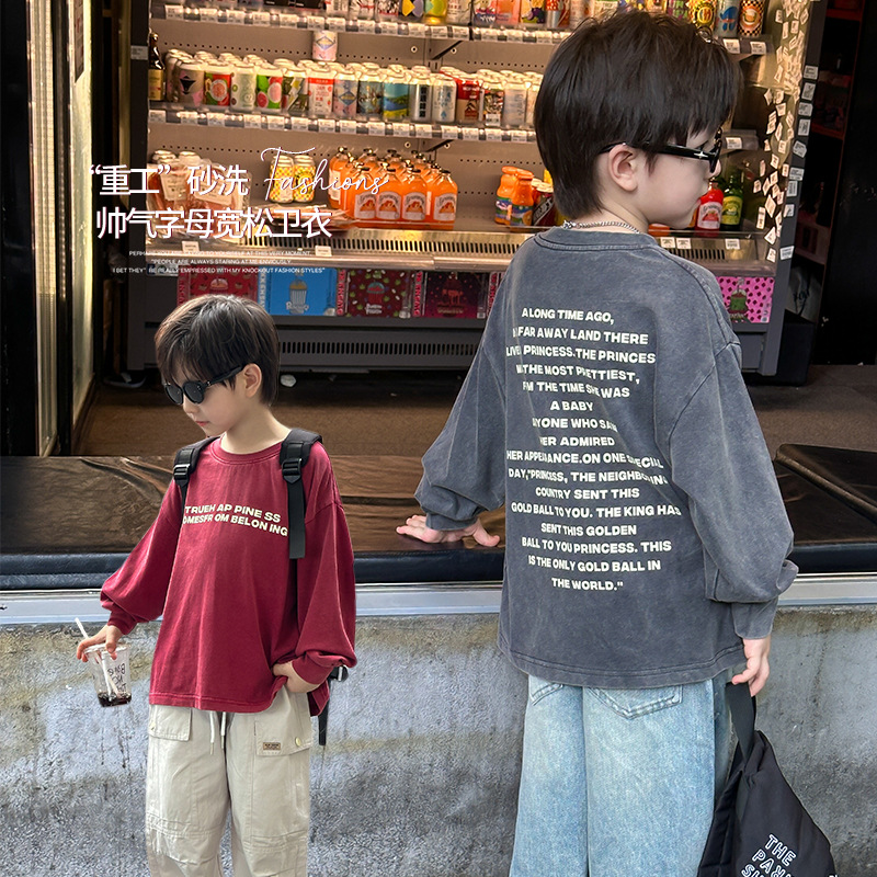 2024秋新作★子供服　トップス★90cm〜160cm 2色