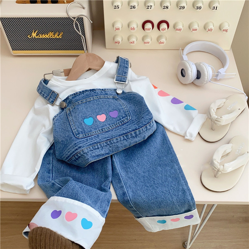 「2024」子供服★Tシャツ+ベスト+ズボン★セットアップ★韓国風子供服★100cm〜140cm