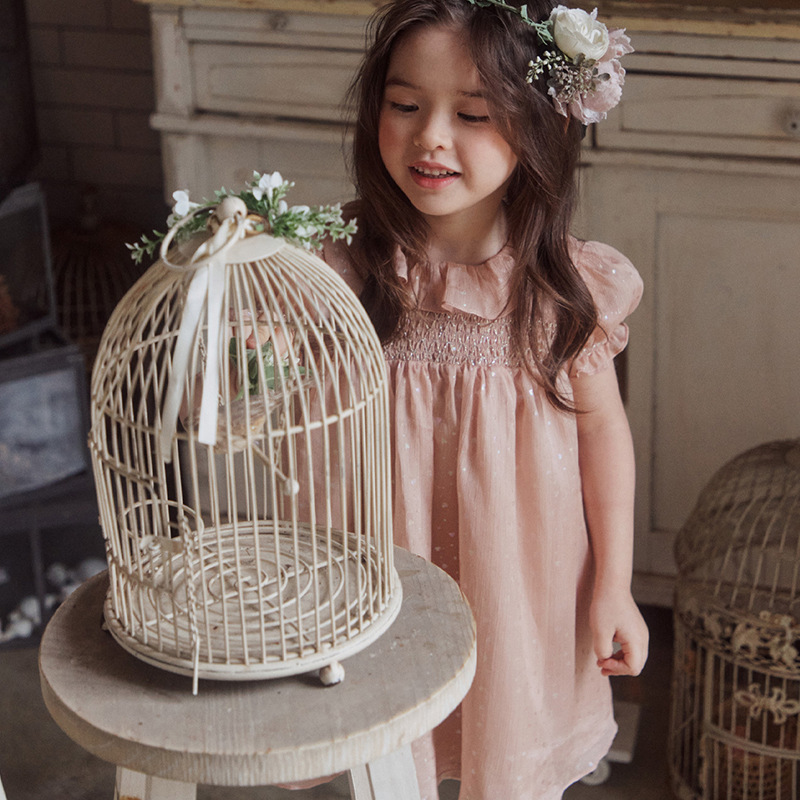 2024★春秋新作★韓国風子供服★ワンピース★90〜150 2色