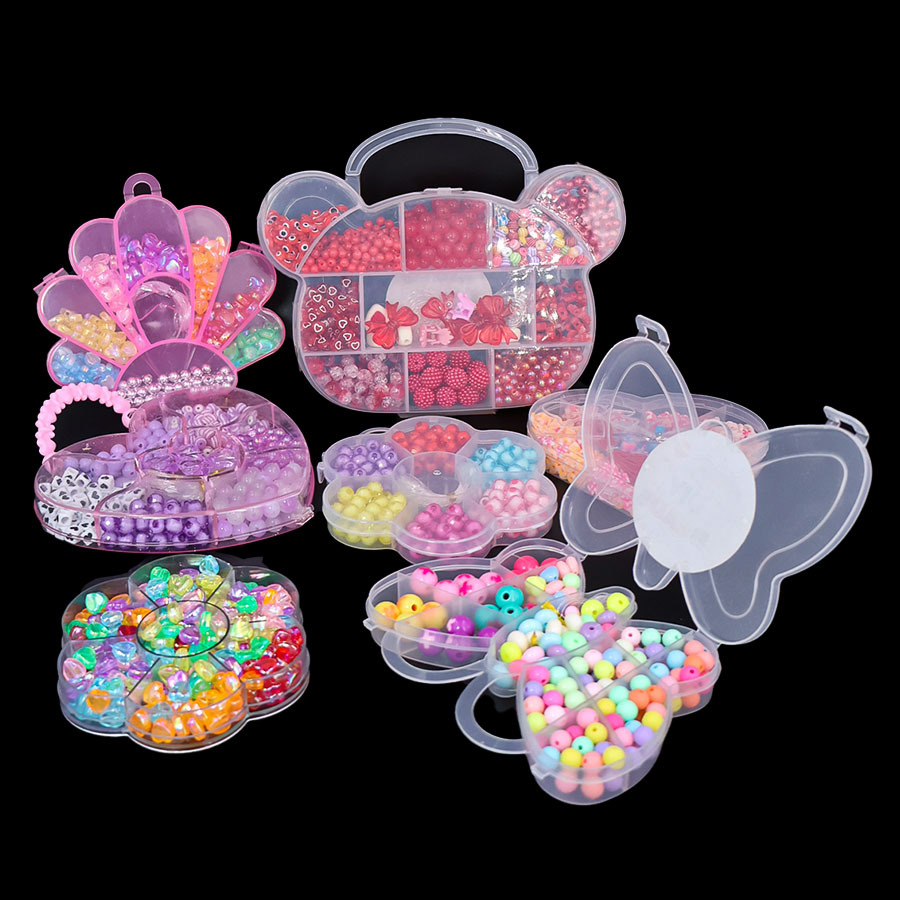 ★超人気★子供用可愛いアクセサリー収納ケース　透明防塵ケース★