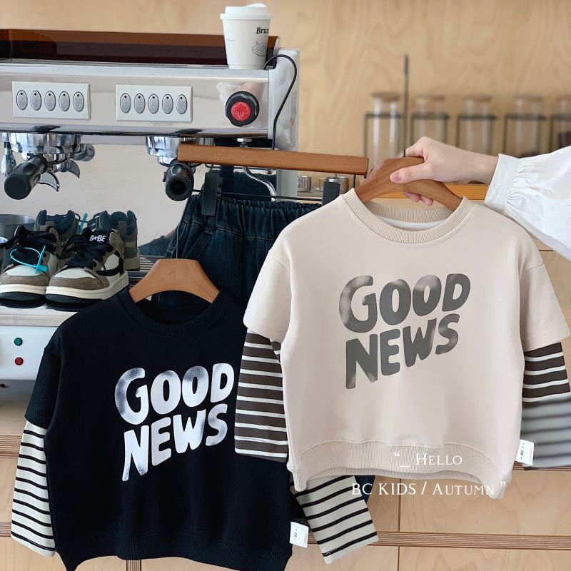 2024秋新作★子供服　トップス　トレーナー★90cm〜140cm 2色