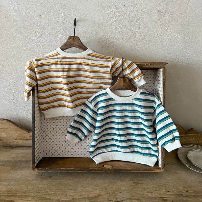 2024★秋冬新作★韓国風子供服★トレーナー★73CM〜100cm 2色