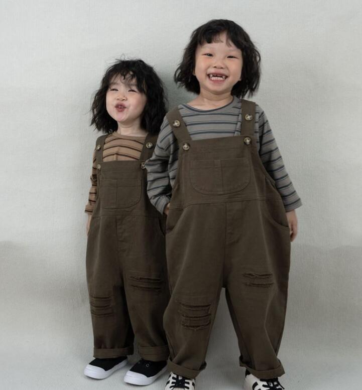 2024秋新品★子供服　サロペット★80cm〜130cm