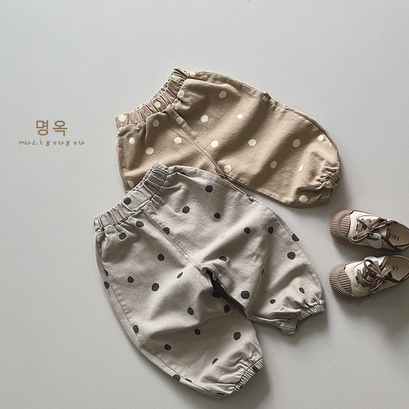 2024★春秋新作★韓国風子供服★ズボン★80cm〜130cm 2色