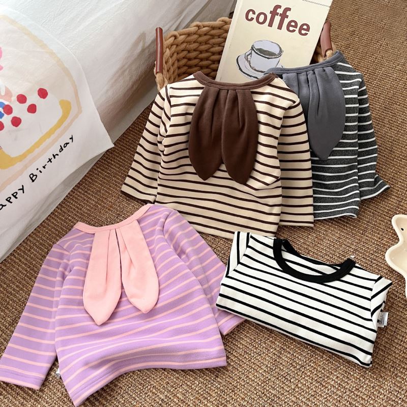 「2024」子供服★トップス★Tシャツ★韓国風子供服★ベビー★4色73cm〜110cm