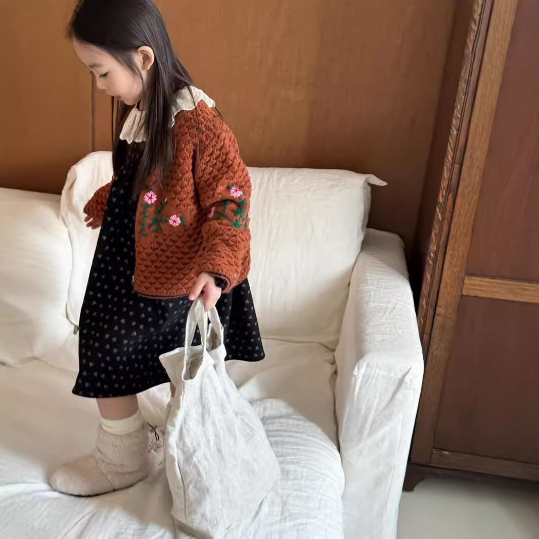 2024秋新品Y★子供服 　カーディガン★90cm〜140cm