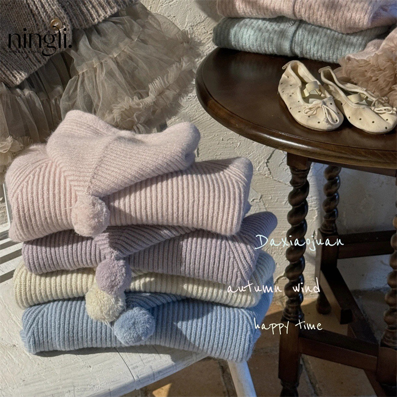 2024新品★子供服 　カーディガン★90cm〜140cm 4色