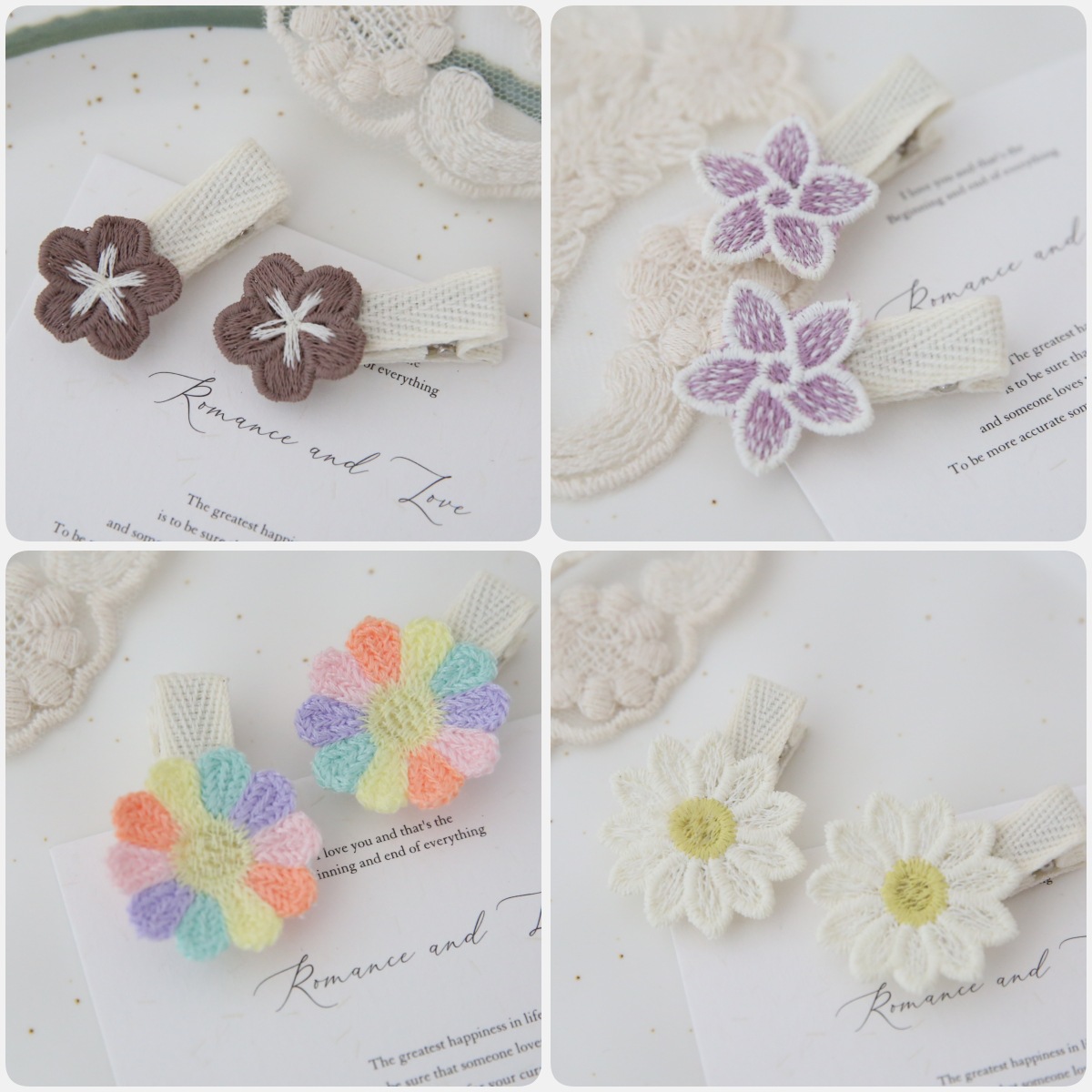 雑貨★子供用髪飾り　ヘアビン★アクセサリー★12