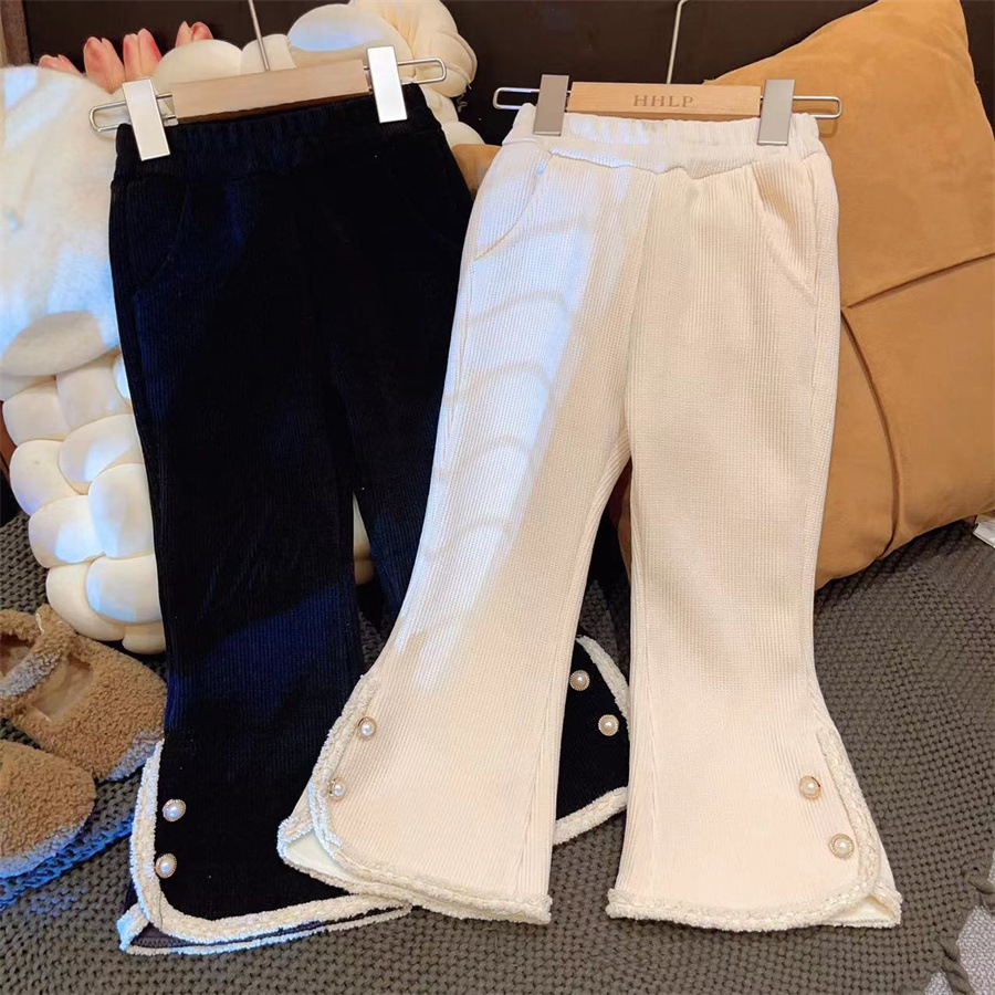 「2024」子供服★トップス★ズボン★ボトムス★裏起毛★韓国風子供服★2色100cm〜140cm