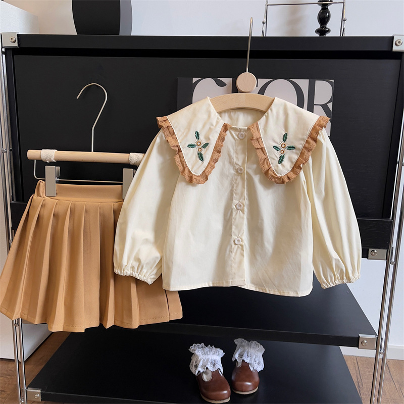 「2024」子供服★トップス+スカート★セットアップ★韓国風子供服★90cm〜140cm