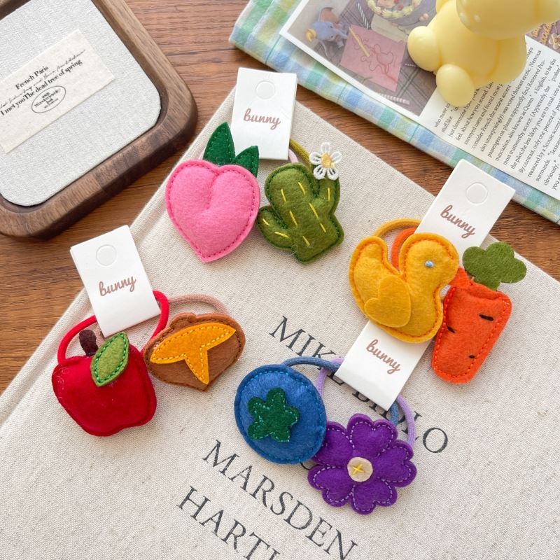 髪飾り★まとめ髪用★ヘアアクセサリー★子供用★ヘアゴム★可愛い