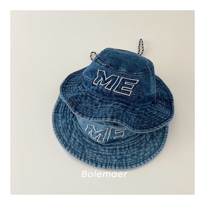 「2024」子供用★帽子★デニム★キッズ★バケットハット★2色