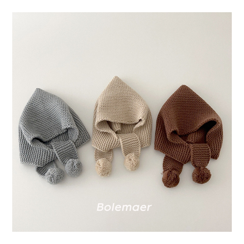 「2024」子供用★帽子★ニット帽子★キッズ★耳カバー★暖かい★3色