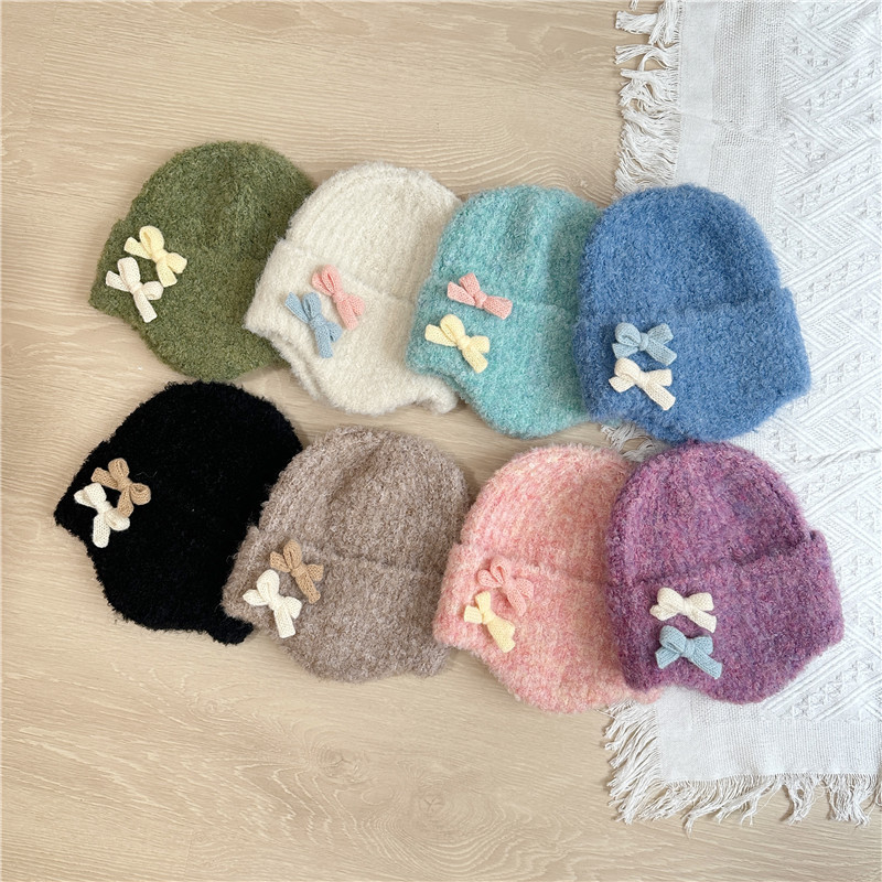 「2024」子供用★帽子★ニット帽子★キッズ★暖かい★8色
