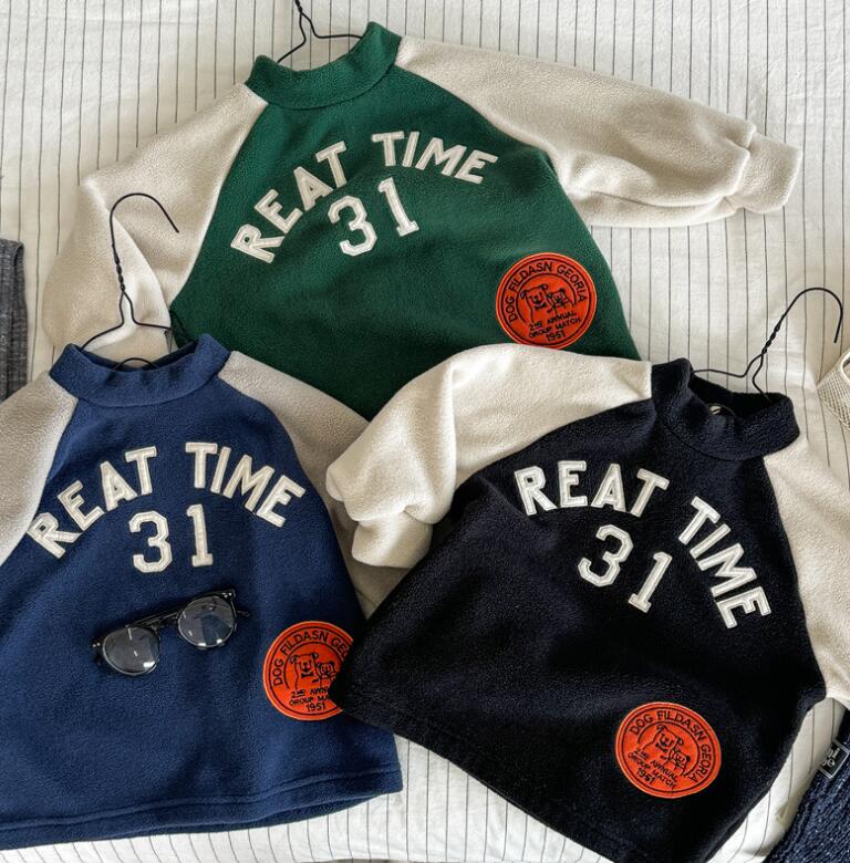 2024秋冬新品★子供服　トレーナー　トップス★80cm〜130cm 3色