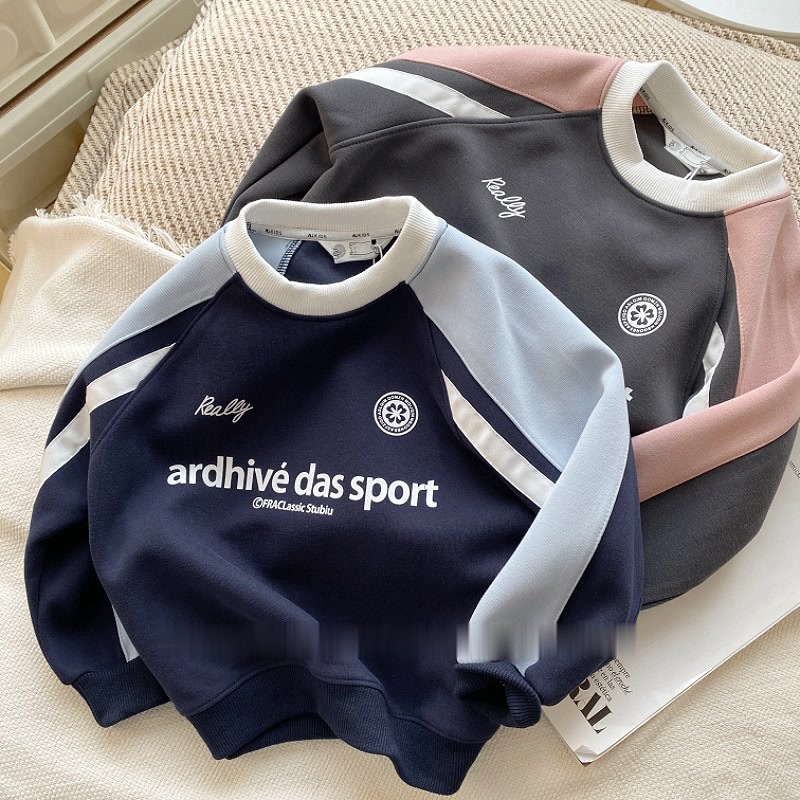 2024秋新作★子供服　長袖トップス★90cm〜140cm 2色