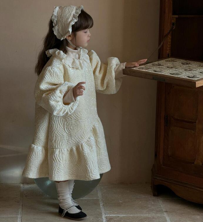 2024秋冬新品J★子供服　ワンピース★90cm〜140cm