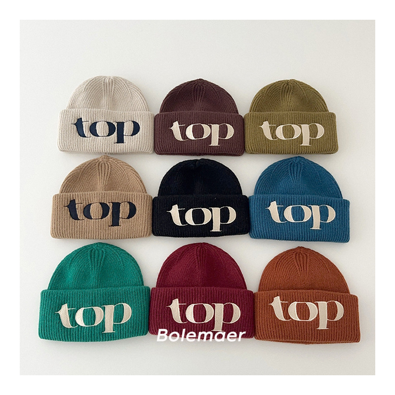 「2024」子供用★帽子★ニット帽子★キッズ★暖かい★9色