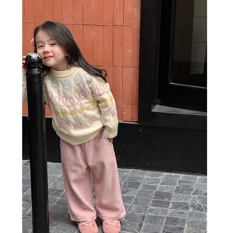 2024秋冬新品★子供服　厚手セーター★90〜140