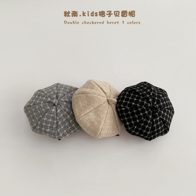 2024年新品★子供用★帽子　ベレー　ハット★ 3色