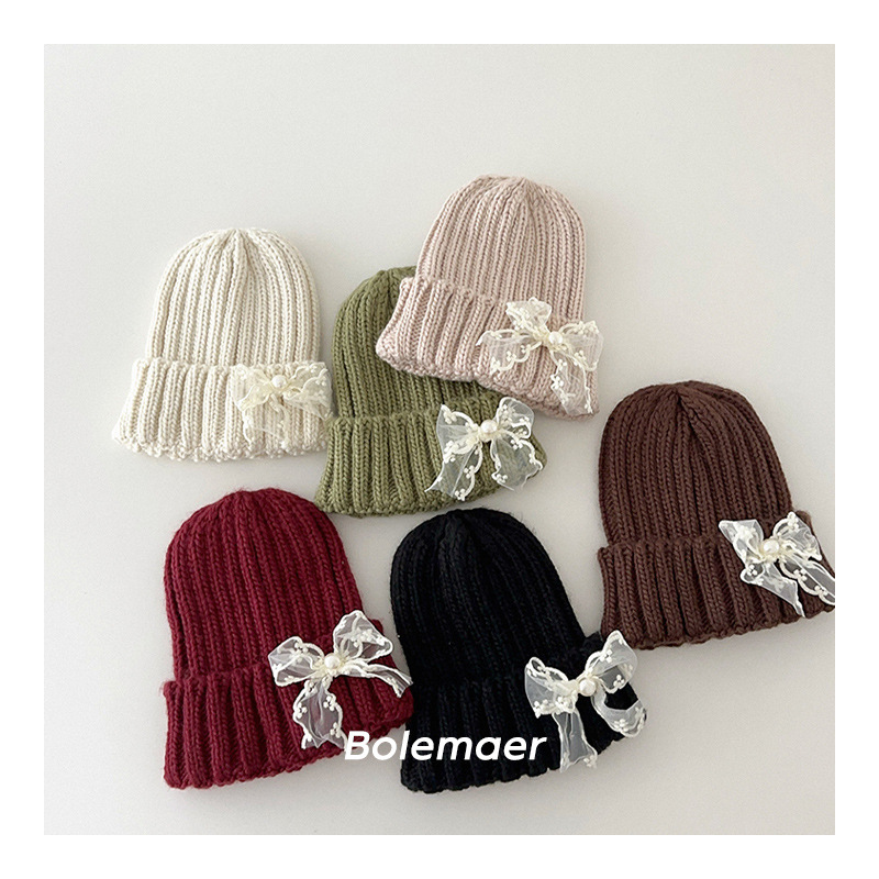 「2024」子供用★帽子★ニット帽子★キッズ★防寒★暖かい★6色