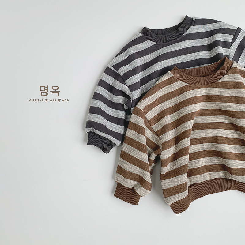 2024秋冬新品★子供服　トレーナー　裏起毛★80cm〜130cm 2色