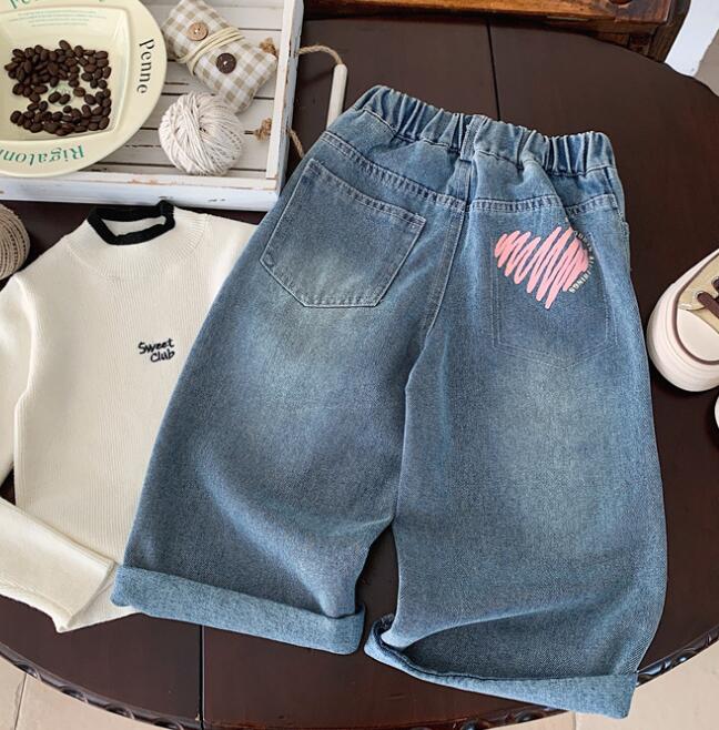 「2024」子供服★ズボン★ボトムス★ジーンズ★韓国風子供服★90cm〜150cm