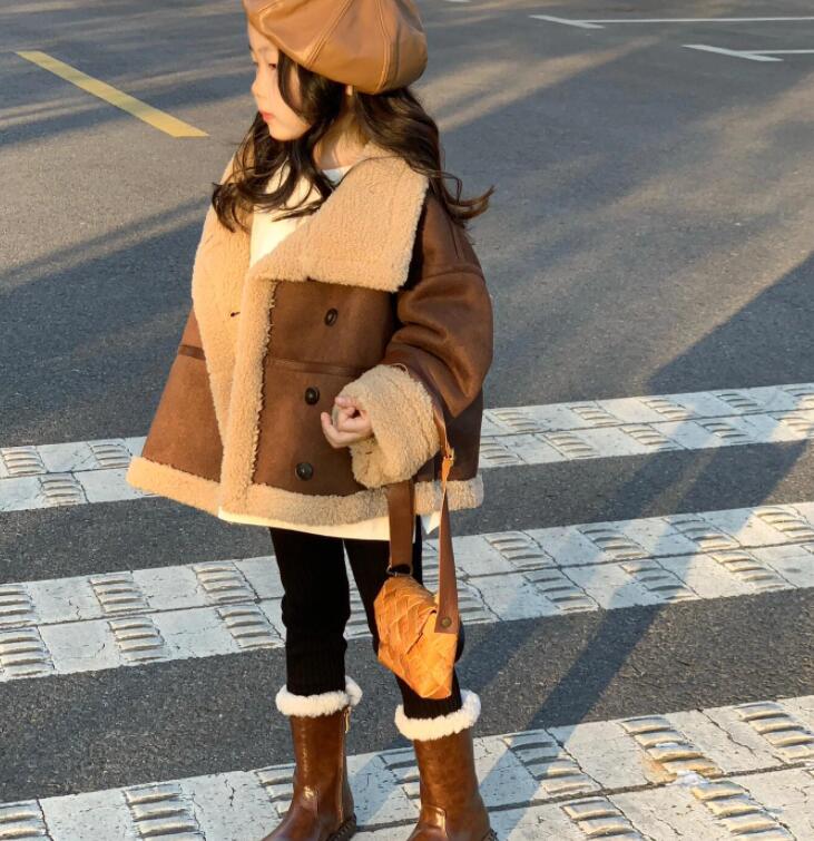 2024秋冬新品★子供服 　コート&裏起毛ズボン★90cm〜140cm